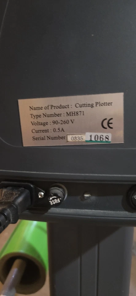 Plotter cortador USCutter 34" com design de corte e software de corte - Imagem 3 de 4