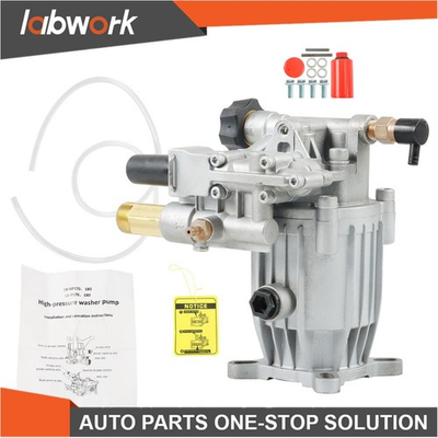 #ad Labwork Pressure Washer Pump 3 4 HorizShaft MAX 3000 PSI 2.5 GPM Oil Sealed $59.72