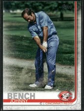 Johnny Bench 2019 Topps Update #US182b Legend Image Variation Cincinnati Reds