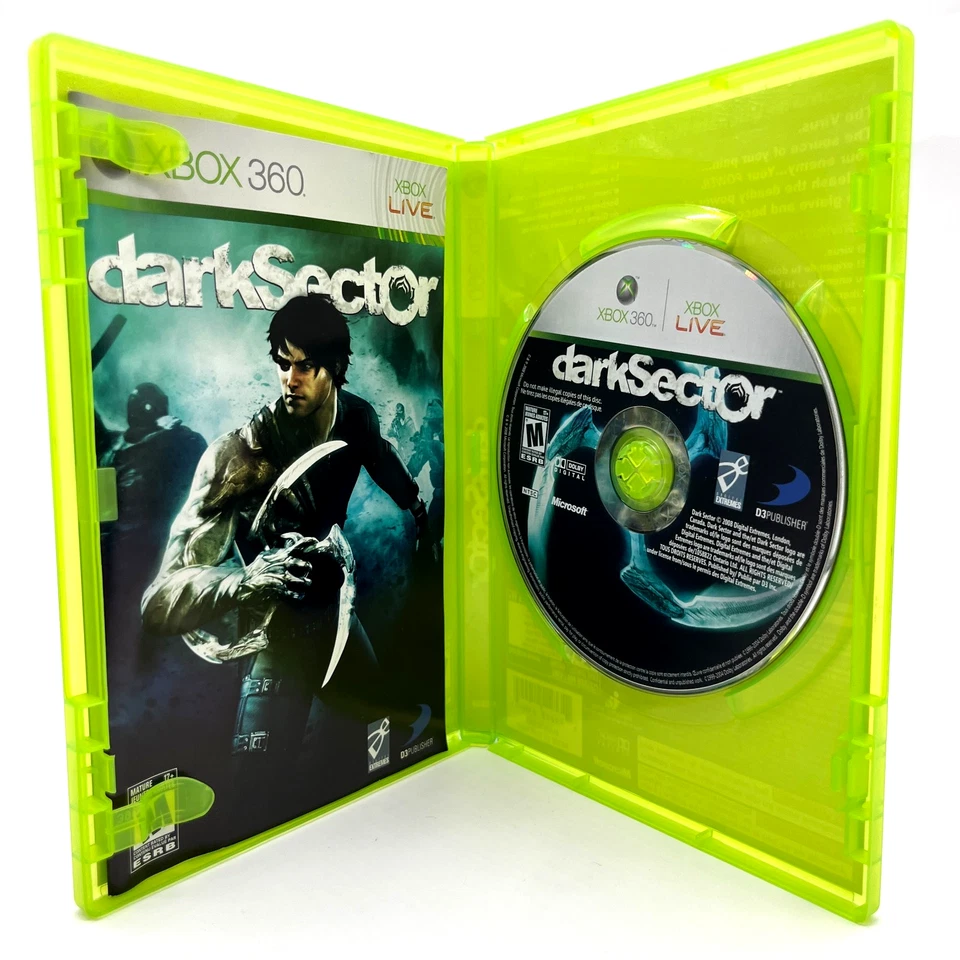 Dark Sector Microsoft Xbox 360 2008 CIB Complete - Image 2 of 3