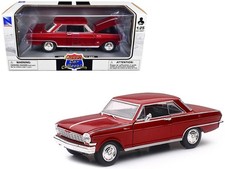 New Ray 71823A 1/25 1964 Chevrolet Nova SS Burgundy "Muscle Car