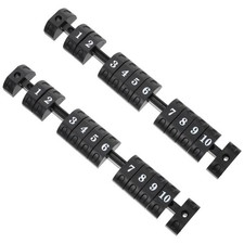 2pcs Plastic Scoring Units Durable Football Counters Table Football Score Keeper