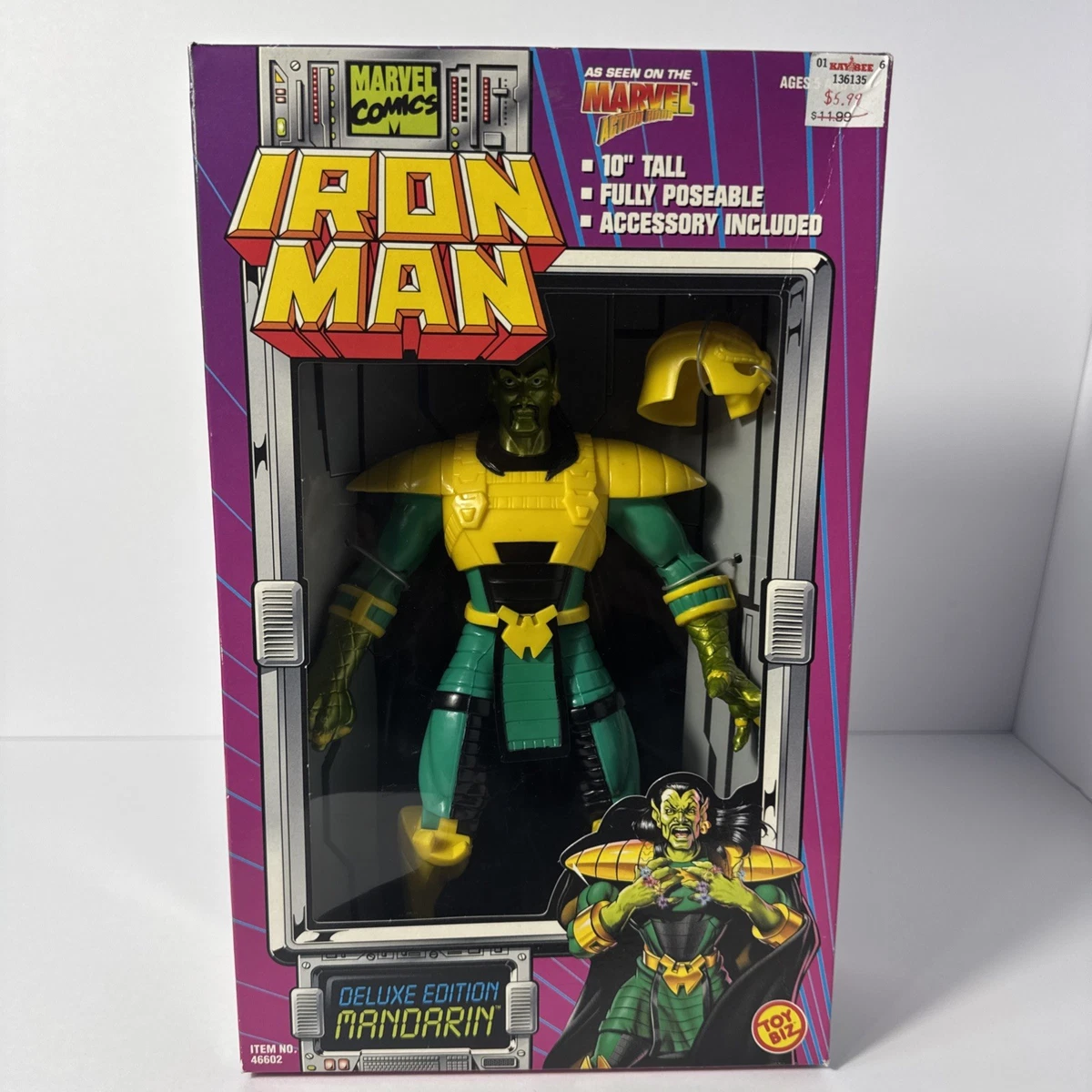The Mandarin Iron Man TV, Movie & Video Games Action Figure Action