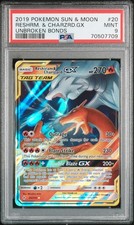 Reshiram & Charizard GX 20/214 Sm-Unbroken Bonds Holo for sale