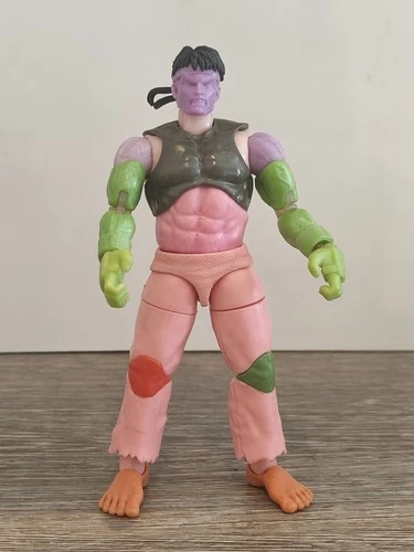 Jada Toys Street Fighter 2 Ryu Test Shot Prototype Action Figure.