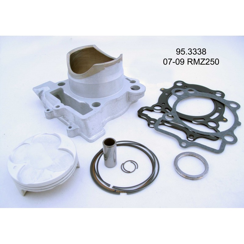Kit cylindre piston Suzuki 250 RMZ 2007-2009 - Cylindre complet Aoki Racing