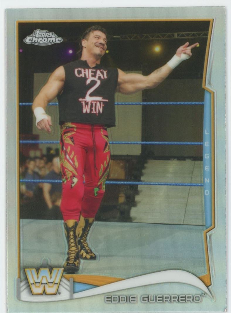 2014 Topps Chrome WWE Refractor Eddie Guerrero #100 C14