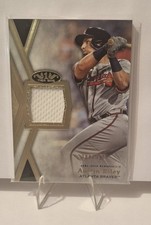 Austin Riley 2020 Topps Tier One Relics #T1R-AR Jersey Patch /395 Braves
