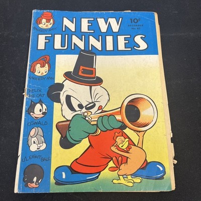 1943 New Funnies #82 FAIR 1.0 Complete Story