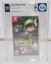 LUIGI'S MANSION 2 HD - NINTENDO SWITCH VIDEO GAME - WATA - 9.6 A 
