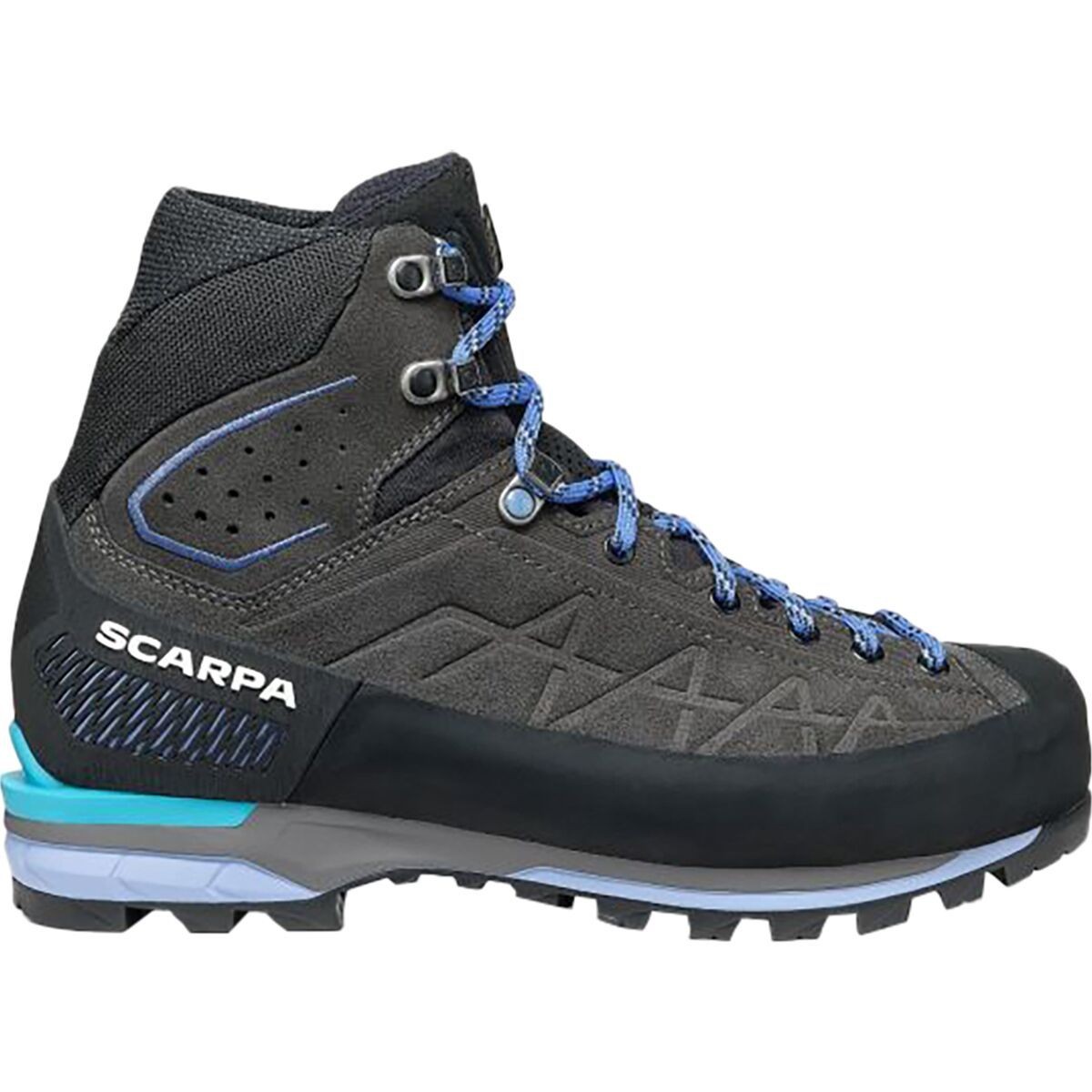 Альпинистские ботинки Scarpa Zodiac Tech GTX - женские антрацитЛаванда 405 74490₽
