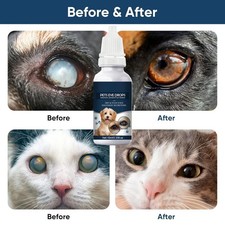 Cataract Drops for Dogs Dog Eye Drops Improve Vision Clarity Improve Eye Visi