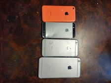 4 Damaged Iphones