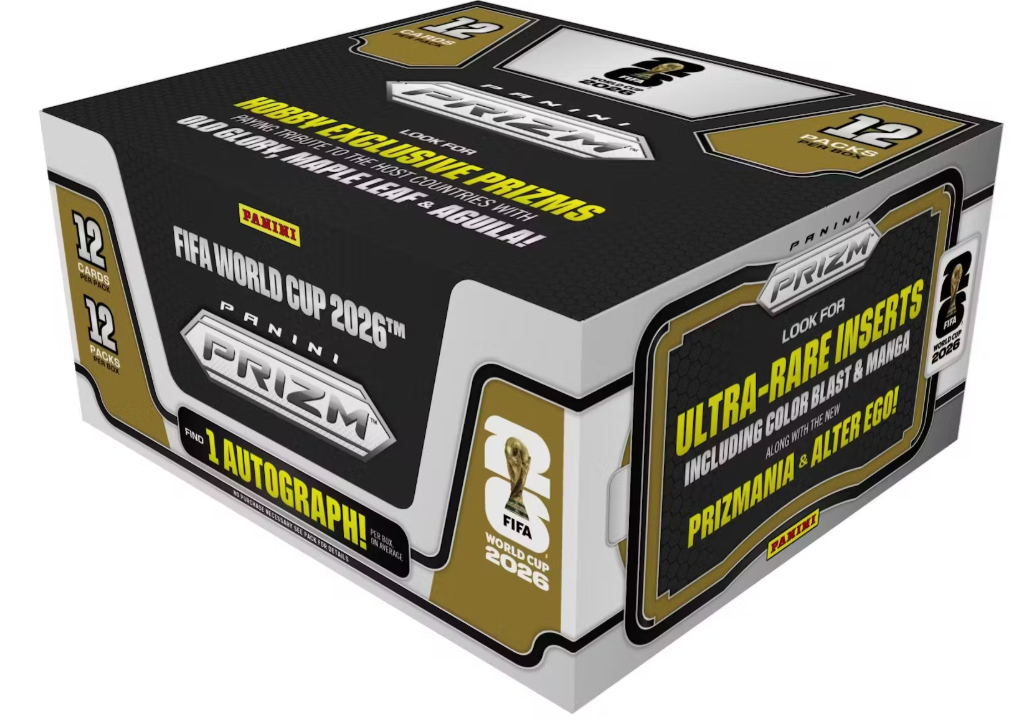 2026 Panini Prizm FIFA World Cup Soccer Factory Sealed Hobby Box