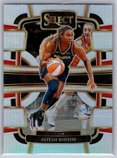 2024 Select WNBA Aliyah Boston Silver #52 Indiana Fever