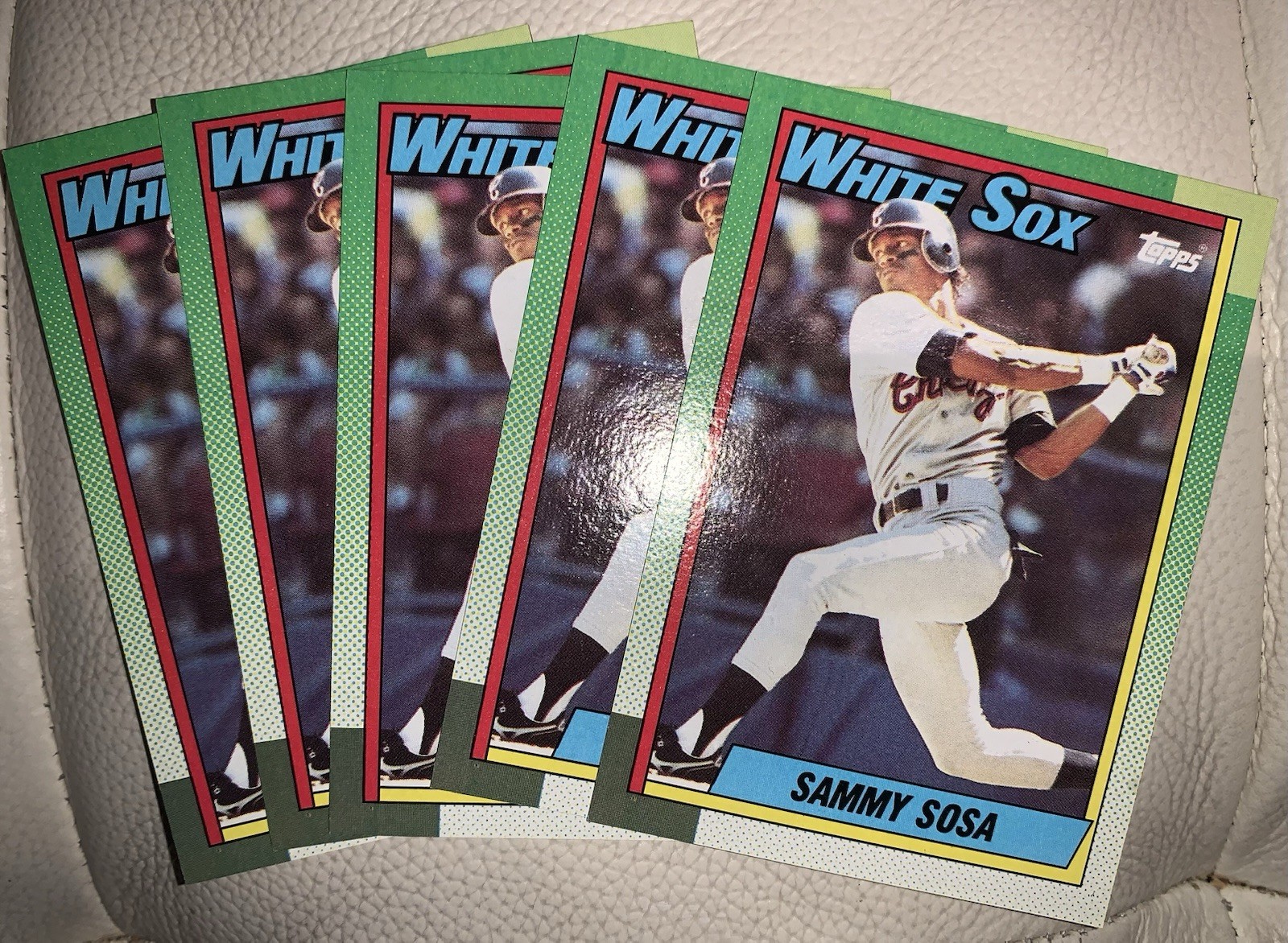 1990 Topps Tiffany Sammy Sosa #692 RC Chicago White Sox PSA 9/10 MINT ROOKIE x5