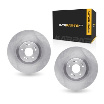 For Hyundai Equus 2012 13 14 15 2016 Disc Brake Rotors Front Set Of 2 Cast Iron