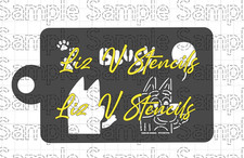 Doggy - Face Painting STENCIL