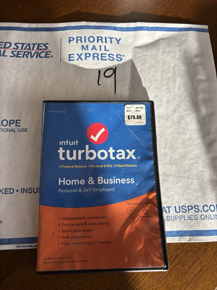 Intuit Turbo Tax 2019-Home and Business-Personal & Self-Employed - Image 3 of 4