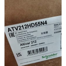 New original schneider ATV212HD55N4 frequency...