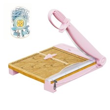 12 Inch Heavy Duty Cutter, Wood Guillotine Cutter Trimmer, 30 Sheets Capaci...