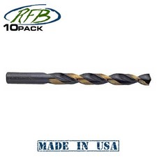 Milwaukee 48-89-1015 Thunderbolt 15/64" Black  Bronze Twist Drill Bit 10 Pack