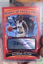2005-06 Topps - Marks of Excellence Autographs Raymond Felton #ME-RF (AU, RC)