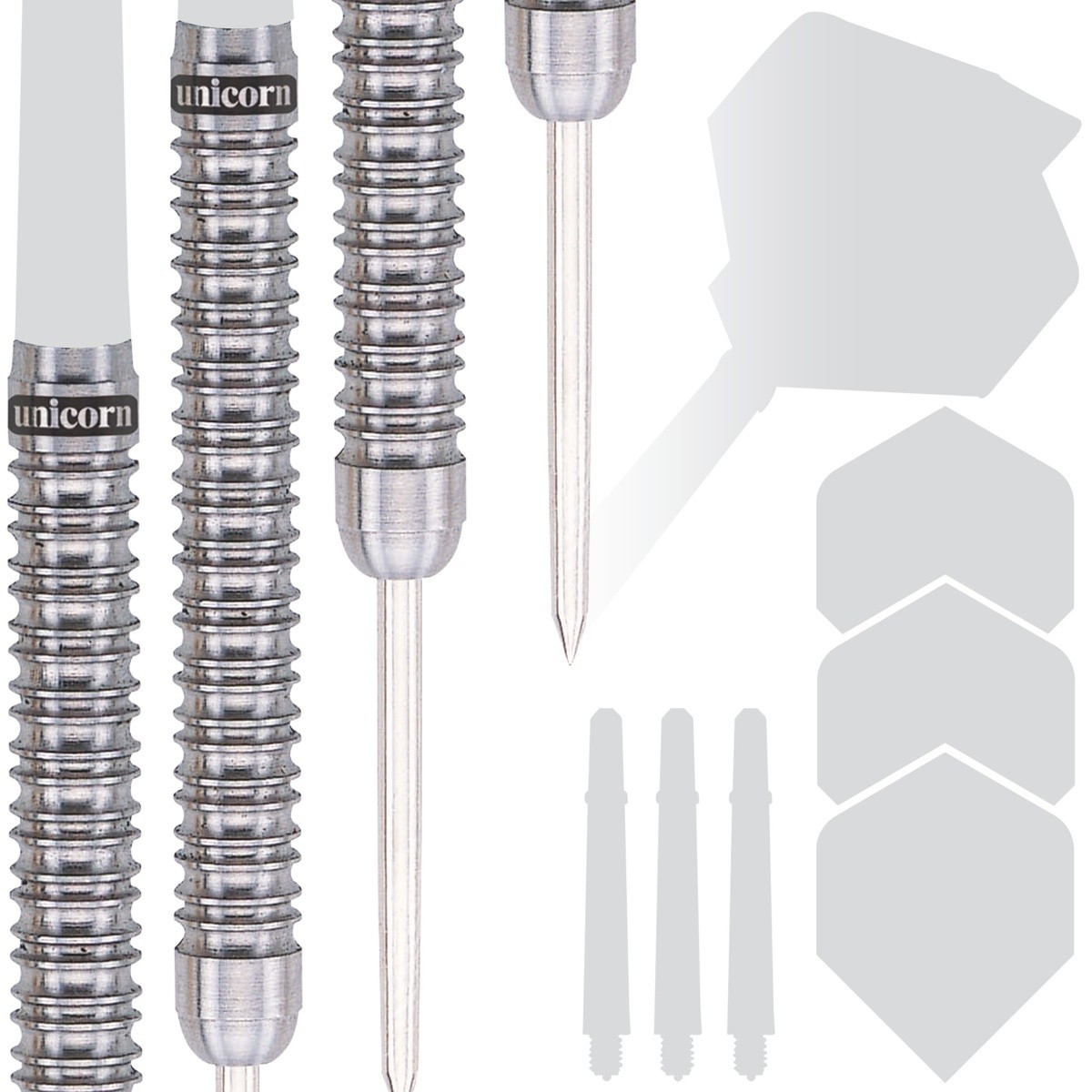 Unicorn Phil Taylor Purist Tungsten Steel Tip Darts - Barrels Only