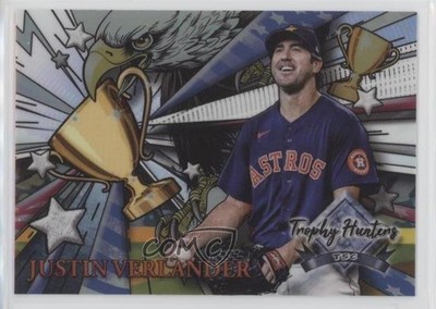 2022 Topps Stadium Club Chrome Trophy Hunters Justin Verlander #RL-23 14xt