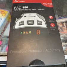 Cobra RAD 350 Radar and Laser DETECTOR With IVT Filter