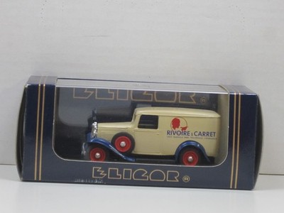 Citroen 500 kgs Kastenwagen 1934 Rivoire&Carret creme/blau Box Eligor 1024 1:43