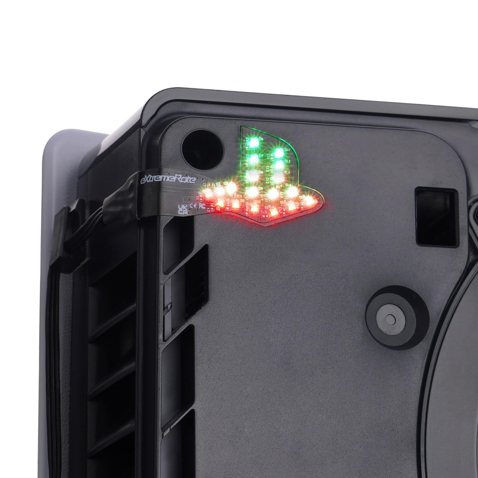 LED Logo pour PS5 Slim avec éclairage RGB Rainbow et contrôle intelligent par application