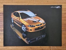 Original 2004 HOLDEN HSV CV8Z Monaro HK Monaro Dealership Promo Poster GMH