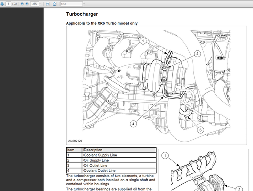 FORD FALCON FAIRMONT BA BF XR6 XR8 FPV GT-P *UTE *WAGON *SEDAN  REPAIR MANUAL CD - Bild 5 von 6