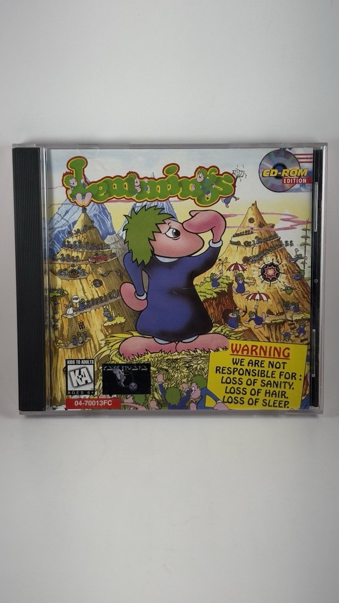 LEMMINGS (PC CD-ROM, 1991) Original Puzzle Adventure Game | eBay