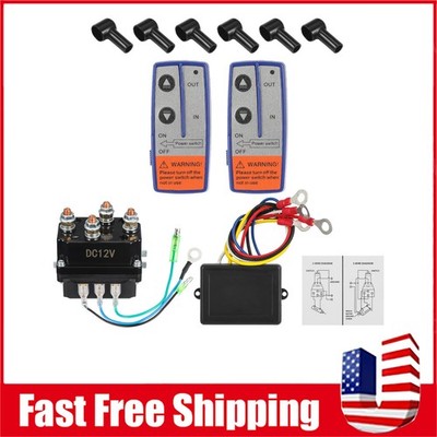 Wireless Remote Control Winch Kit 15000LB Max For Warn ATV UTV