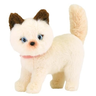 Sunlemon Jolly Cat Plüschtier Turning Around BE 16 x 9 x 16 cm Cute Beige JOLLY