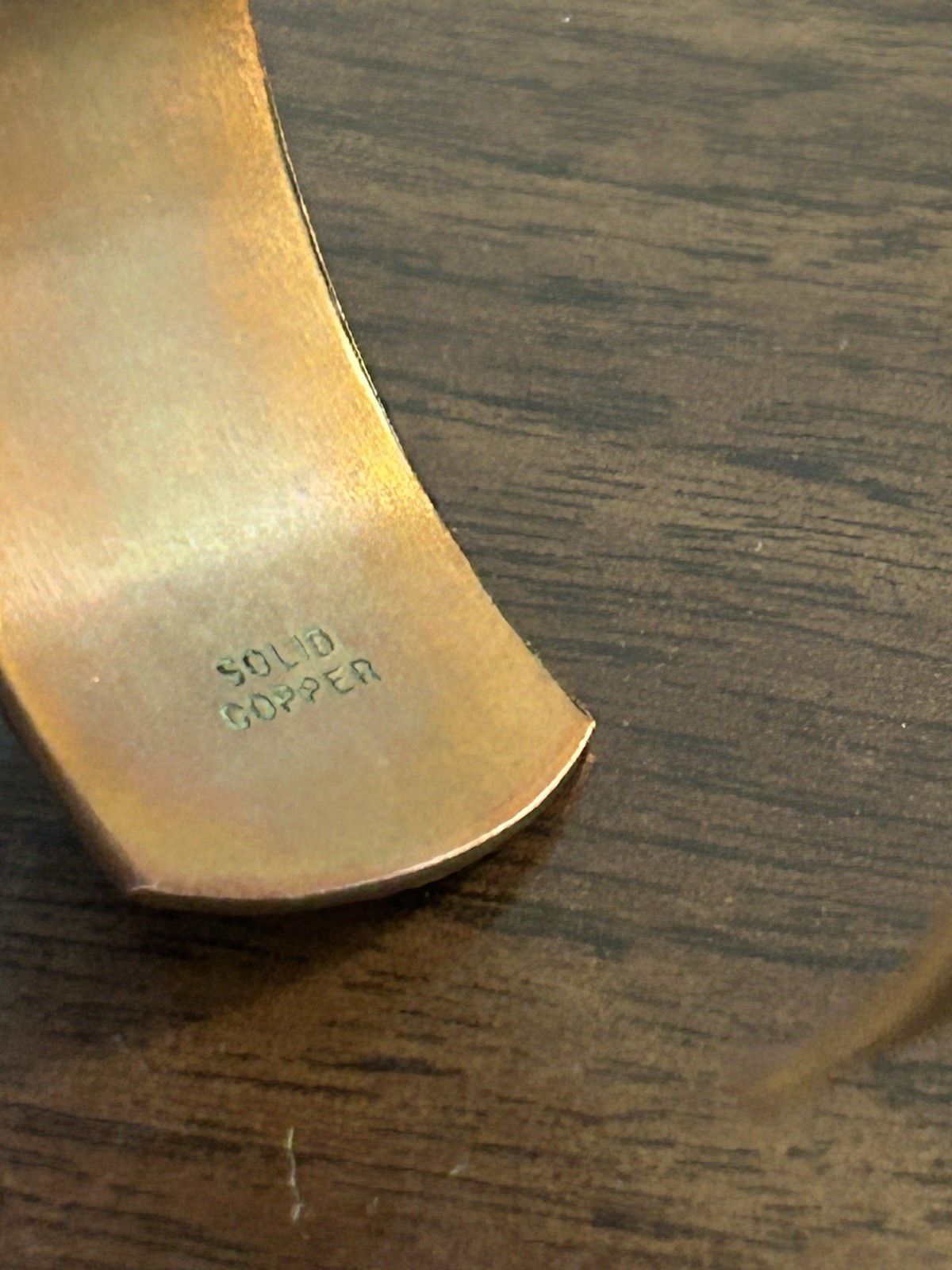 Solid Copper Native American Mohawk Trail 2.5 Inc… - image 4