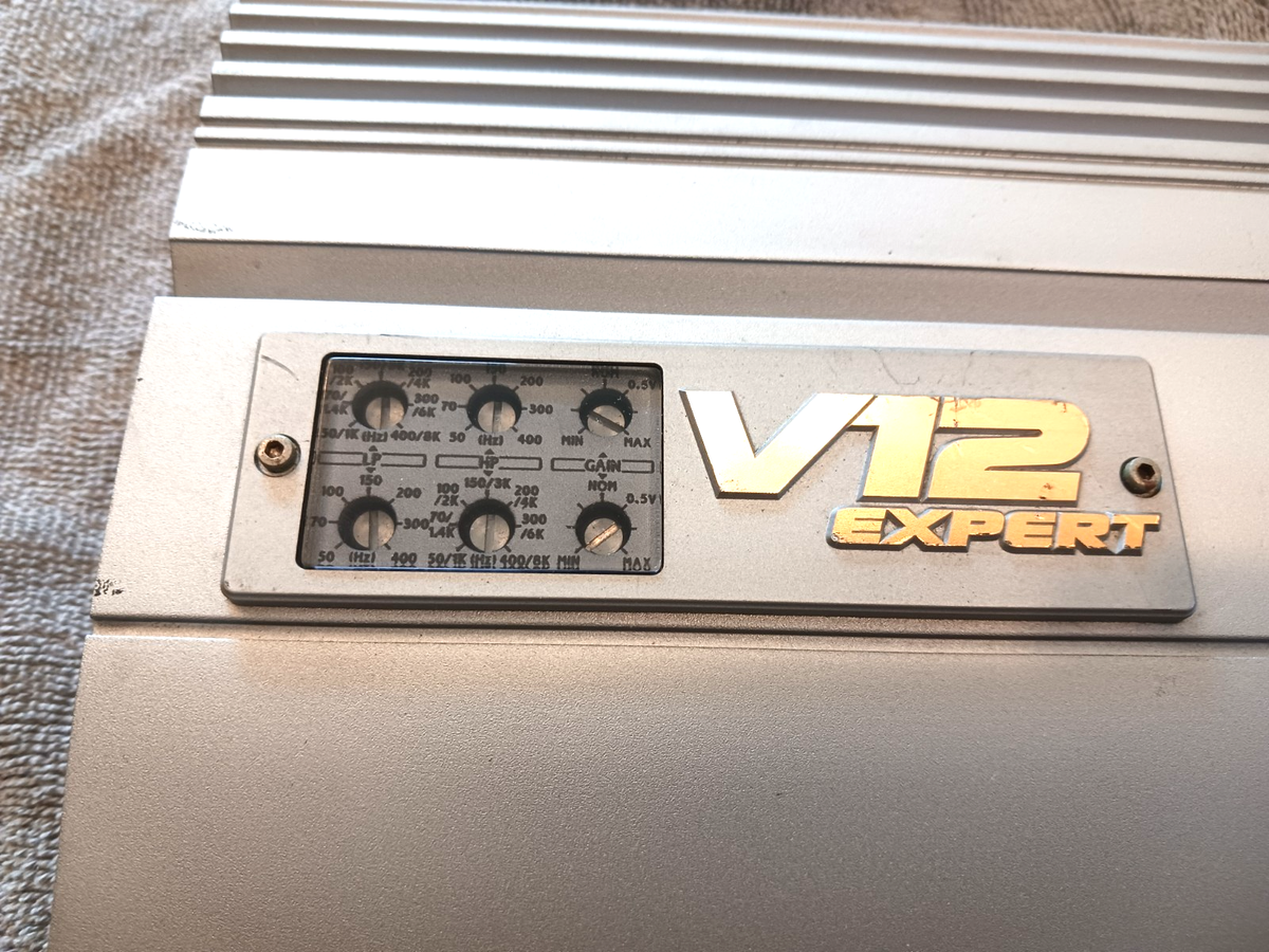 OLD SCHOOL ALPINE MRV-F505 BIGGEST 4 CHANNEL AMP OF THIS SERIES