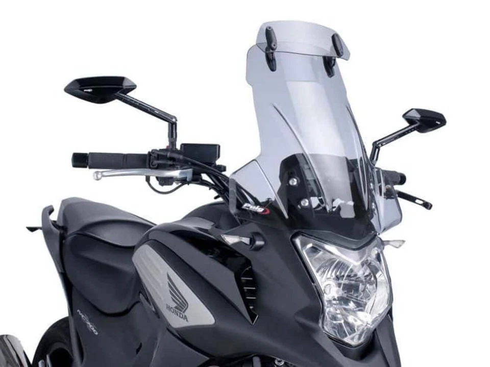 Pantalla y extensor de parabrisas transparente Puig Touring para Honda NC700 X (12-13) Foto 2 de 4