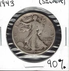 1943 WALKING LIBERTY HALF DOLLAR