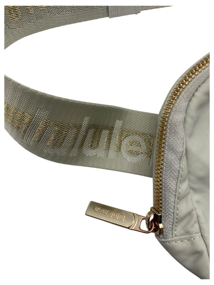 Lululemon Gold Crossbody Belt Bag for Hands-Free Style