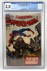 Amazing Spider-Man #43 CGC 3.0 - 1st Mary Jane Watson & Origin of Rhino 1966