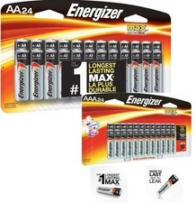 Energizer Alkaline AA AAA Max Battery 24 24-Pack New Exp.12/2029