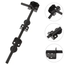 Locking Mechanism Door Latch Deadbolt for Garden Gate Cane Bolts Gates Ground