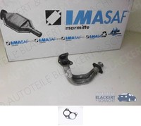 Imasaf Auspuff Hosenrohr für Ford Escort Iii+Cabriolet 1.6+1.6 Xr3I 1982-1986