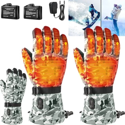 MARKENLOS Beheizbare Handschuhe 3 Temperatur Elektrische Beheizte Handschuhe Herren Damen