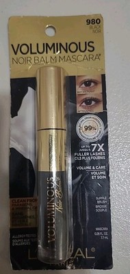 L Oréal Paris Voluminous Noir Balm Volumizing Mascara. 980 Black. 0.26 fl.oz