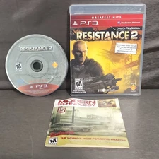 Resistance 2 PlayStation 3 PS3 Complete Video Game Greatest Hits