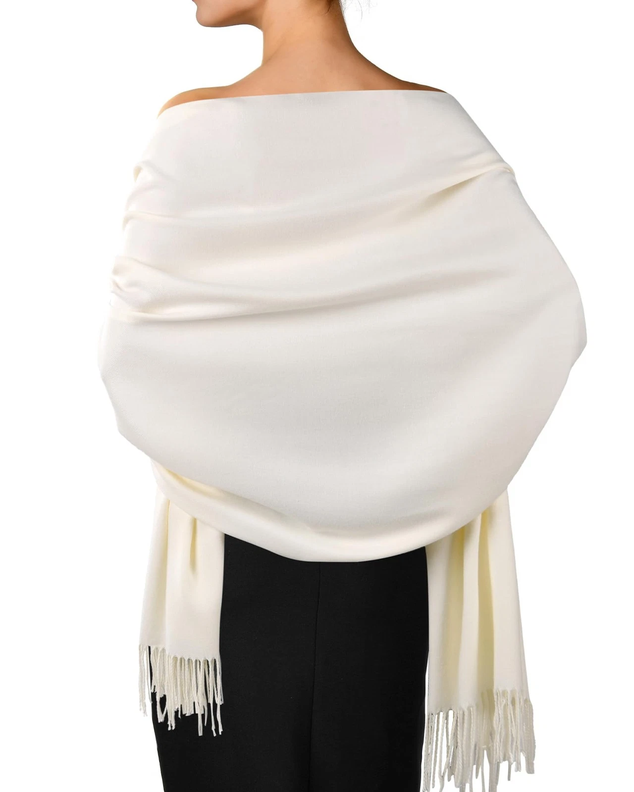 Pashmina Shawls and Wraps for Evening Dress Women's Scarf Wedding Bride Bride...